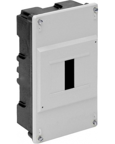 SOLERA 692 Caja distribución empotrar 4 elementos 40A 115x188x55mm tapa gris