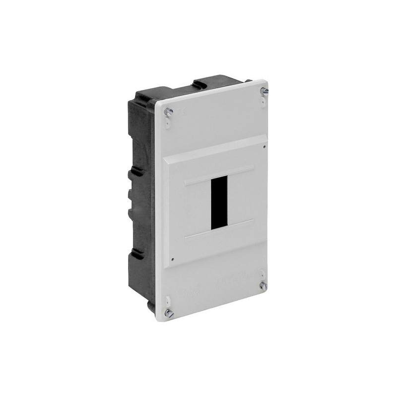 SOLERA 695 Caja distribución empotrar 4 elementos 40A 115x188x55mm tapa marfil