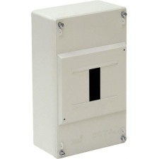 SOLERA 699 Caja distribución superficie 4 elementos 40A 115x188x55mm blanco