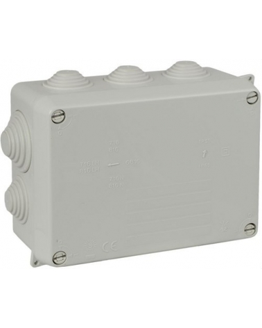 SOLERA 716 Caja estanca 153x110x65 10 conos PG16/21