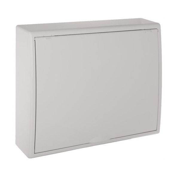 SOLERA 8216 Caja de distribución de superficie de 40 elementos 423x353x104mm color blanco