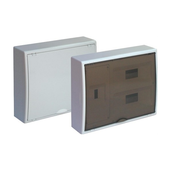 SOLERA 8220 Caja de distribución de superficie de 24 elementos + 4 precintables 423x353x104mm color blanco