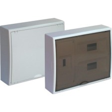 SOLERA 8220 Caja de distribución de superficie de 24 elementos + 4 precintables 423x353x104mm color blanco