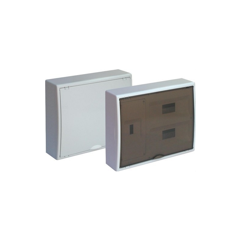 SOLERA 8220 Caja de distribución de superficie de 24 elementos + 4 precintables 423x353x104mm color blanco