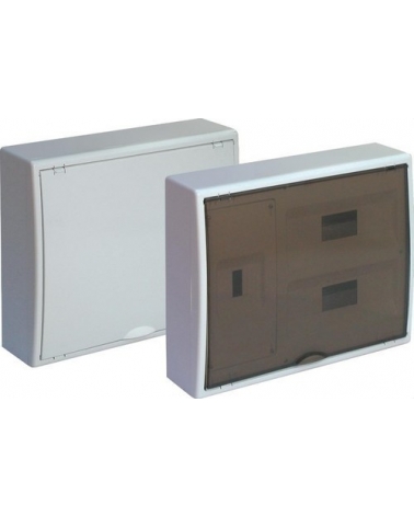 SOLERA 8220 Caja de distribución de superficie de 24 elementos + 4 precintables 423x353x104mm color blanco