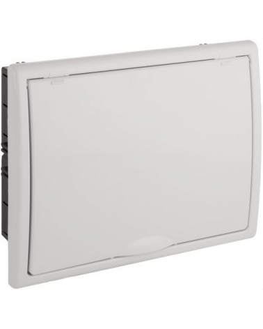 SOLERA 8688 Caja de distribución de empotrar de 12 elementos 277x220x72mm marco y puerta blancos