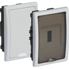 SOLERA 8694 Caja de distribución de empotrar de 4 elementos 125x195x72mm marco y puerta blancos