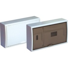 SOLERA 8698 Caja de distribución de superficie de 12 elementos + 4 precintables 407x247x104mm color blanco