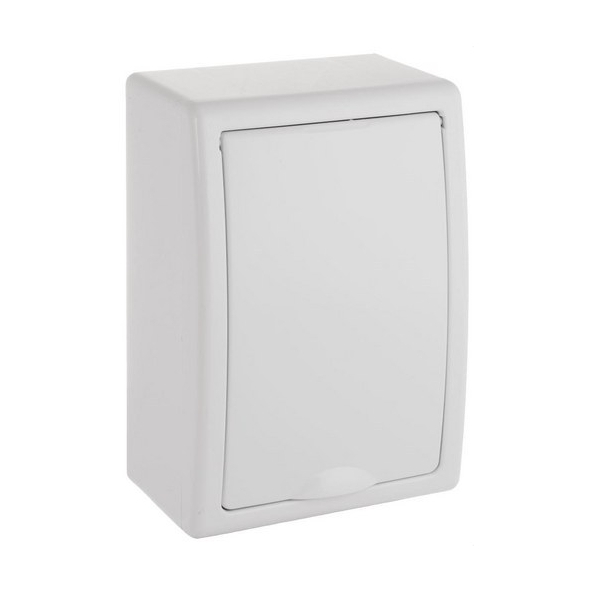 SOLERA 8699 Caja de distribución de superficie de 4 elementos 150x225x95mm precintable color blanco