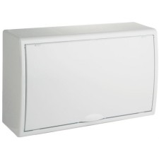 SOLERA 8704 Caja de distribución de superficie de 18 elementos 407x247x104mm color blanco