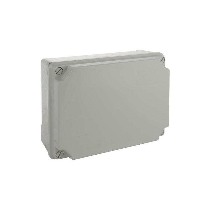 SOLERA 100887 Caja estanca 310x240x125 IP65 IK09 tornillo roscado de plástico con paredes lisas precintables
