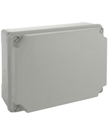 SOLERA 100887 Caja estanca 310x240x125 IP65 IK09 tornillo roscado de plástico con paredes lisas precintables