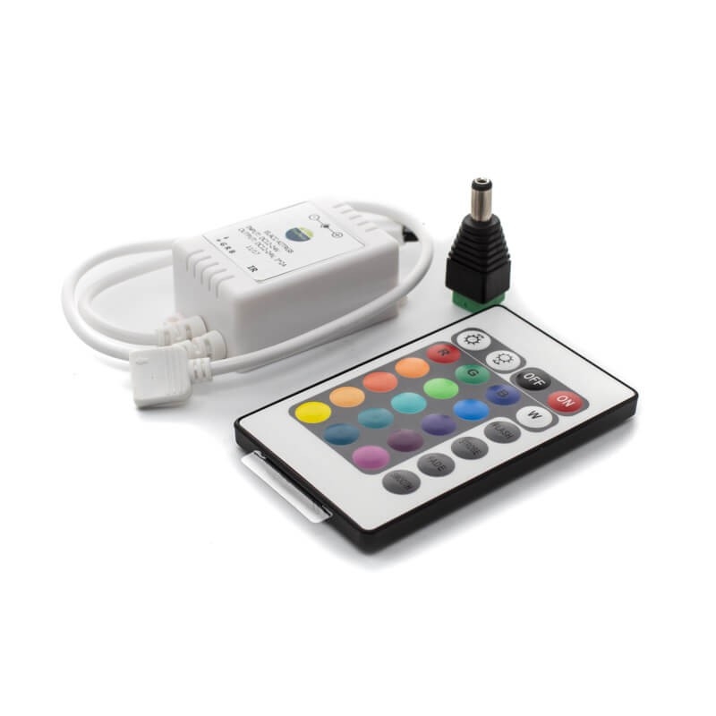 Controlador y mando RGB 12V - ¡descúbrelo en 360°! - DivisionLED