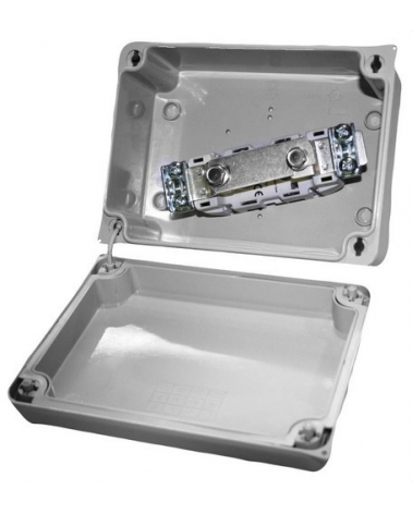 SOLERA 816PR1P160 Caja tapa 153x110x65 tornillo 1/4" vuelta gris