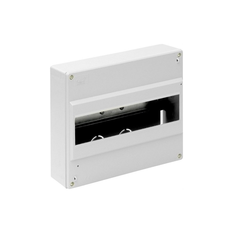 SOLERA 694B Caja para distribucion hasta 12 elemento blanco