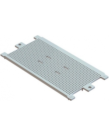 SOLERA PL-MP28 Placa de montaje multiperforada para fijación de elementos en caja 650°C