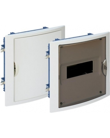 SOLERA 5108HGW Caja de distribución de empotrar en tabique hueco de 8 elementos 205x233x72 marco y puerta blancos