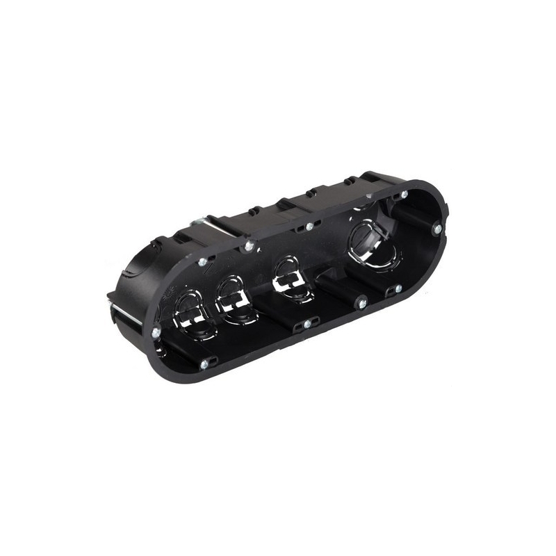 SOLERA 5825 Caja de mecanismos de empotrar en tabique hueco 3 elementos 218x68x42mm 6 entradas para tubo diámetro 20