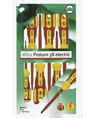 PROIMAN 470000 Juego destornillador 1000V 470K6 (6 unidades)