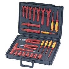 PROIMAN 989912 Maleta ABS herramienta aislada 1000V (26 unidades)