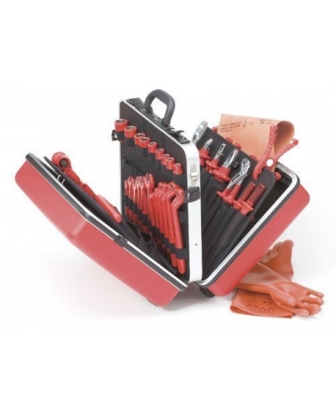 PROIMAN 989914 Maleta herramienta aislada 1000V (39 unidades)