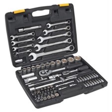 PROIMAN 250686 Maletín con juego llaves vaso+combinada (81 unidades)