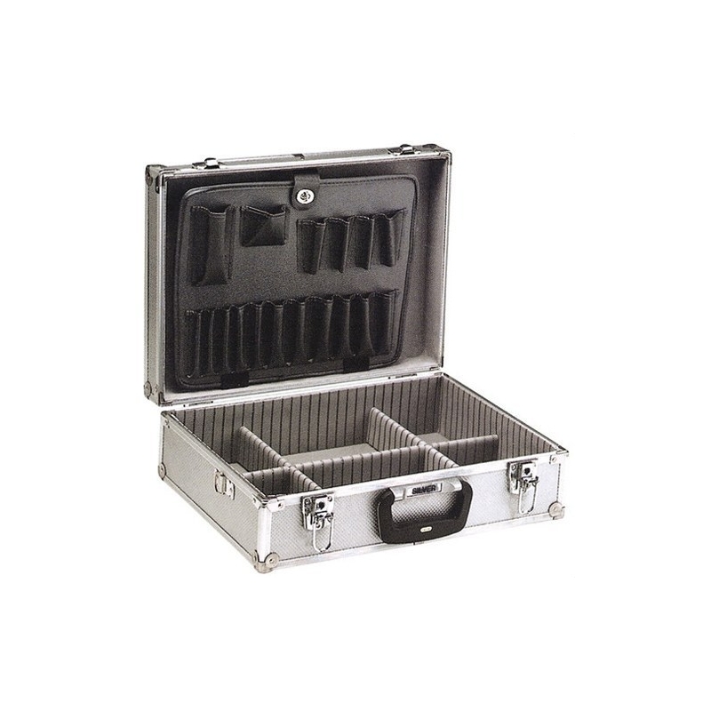 PROIMAN 490001 Maleta porta herramienta aluminio 460x340x150mm