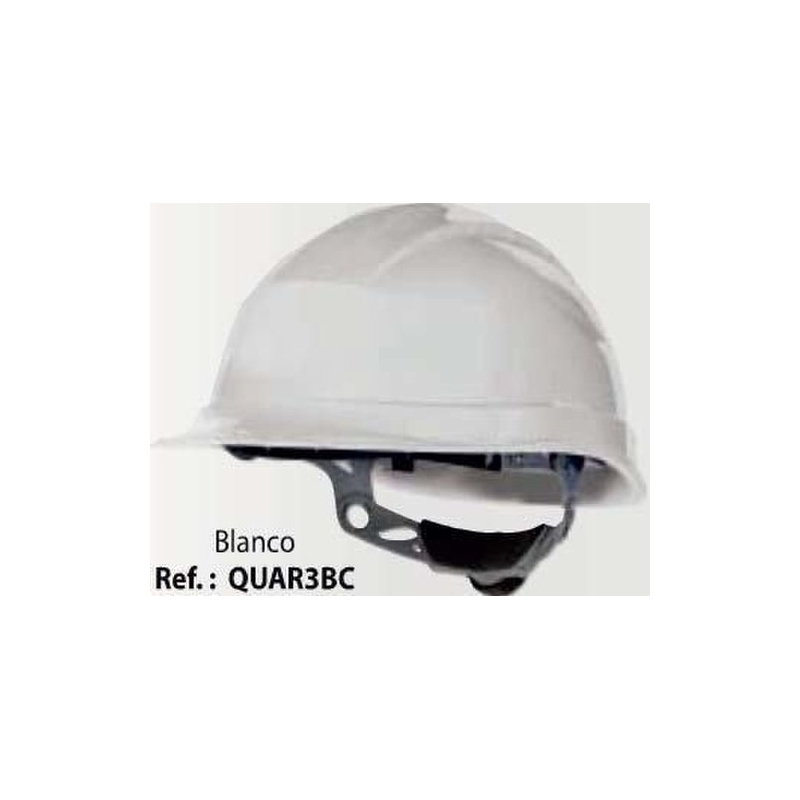 PROIMAN 100809 Casco seguridad Quartz tripolar regulación ruleta blanco 440V