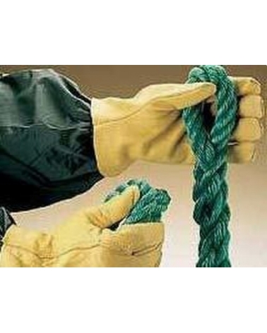 PROIMAN 501810 Guante flor vacuno ribete elástico talla 10 gris