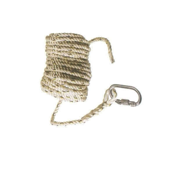 PROIMAN 511410 Cuerda poliamida 14mm 10m con mosquetón rosca