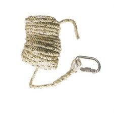 PROIMAN 511410 Cuerda poliamida 14mm 10m con mosquetón rosca