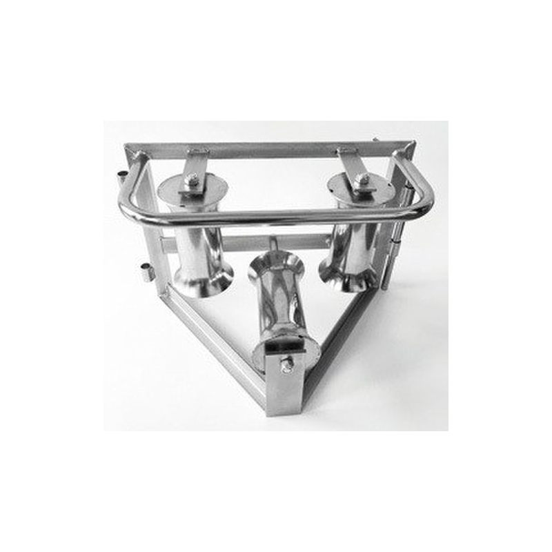 PROIMAN 202621 Rodillo guía cable suelo con giro 190x110x80 acero