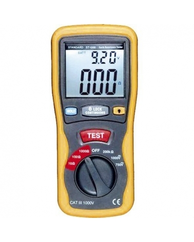 PROIMAN 465300 Medidor tierra digital con picas (telurómetro)