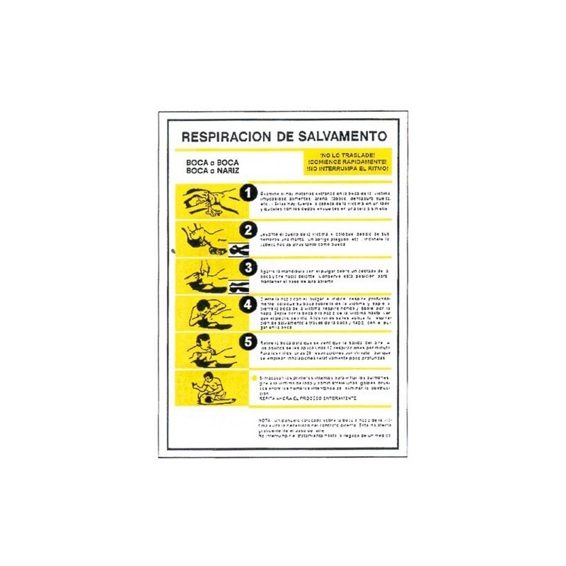 PROIMAN PA29A Señal primeros auxilios 297x210mm aluminio