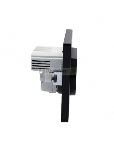 SIMON 27190610-098 Kit monoblock schuko+2 cargadores USB con 1 elemento negro mate SIMON 270