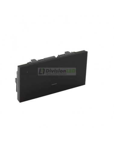 SIMON 10001020-138 Tecla para interruptor regulable negro brillante SIMON 100