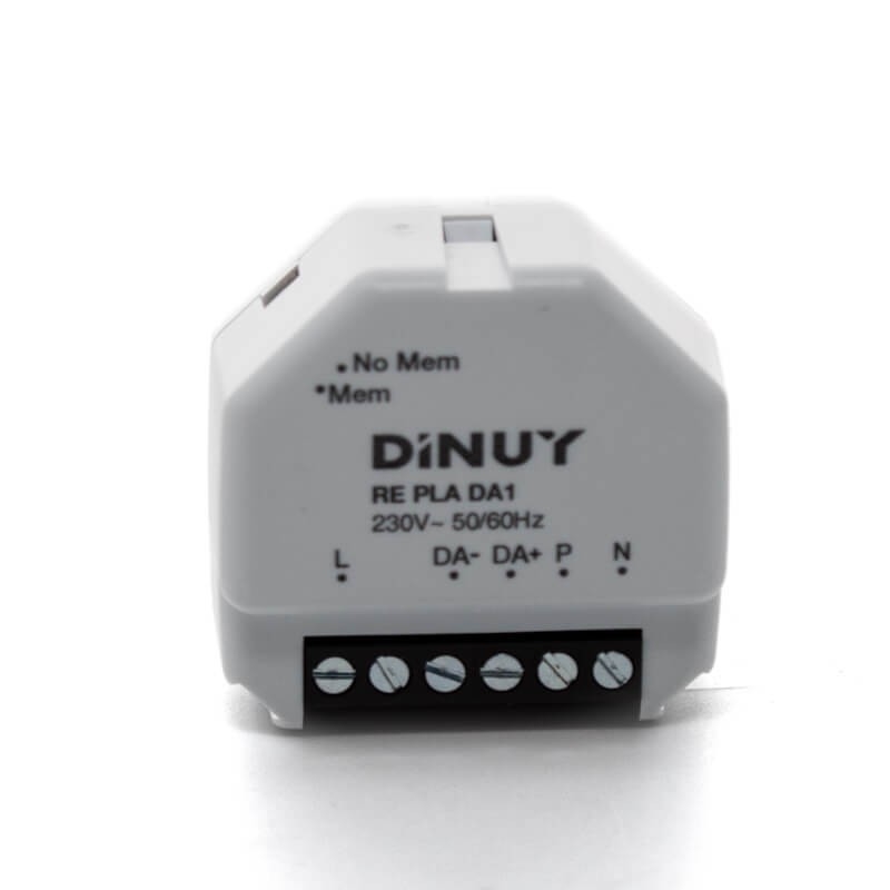 DINUY RE PLA DA1 Regulador de equipos DALI ¡EN OFERTA! - ¡en 360°!