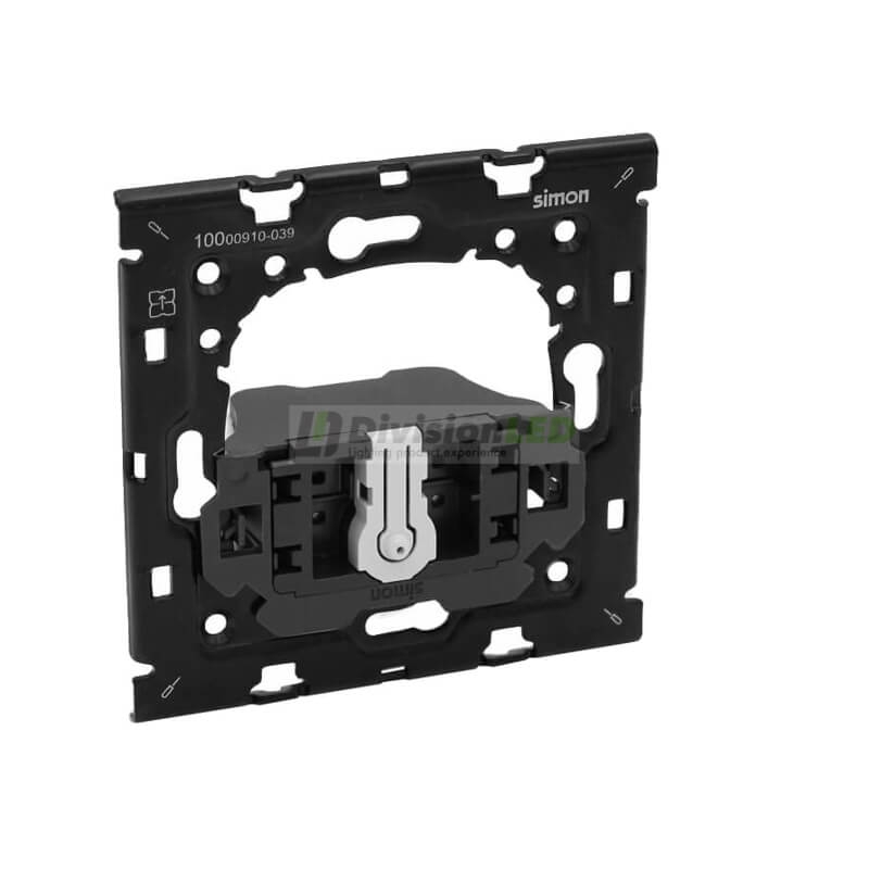 SIMON 10010101-039 Kit back con 1 elemento+1 conmutador pulsante SIMON 100