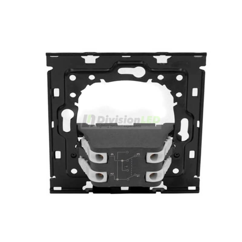 SIMON 10010102-039 Kit back con 1 elemento+1 cruzamiento SIMON 100