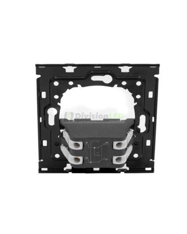 SIMON 10010102-039 Kit back con 1 elemento+1 cruzamiento SIMON 100