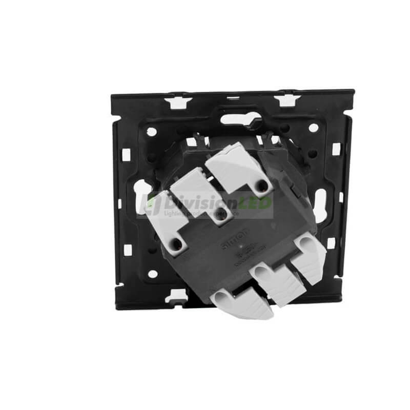 SIMON 10010105-039 Kit back con 1 elemento+1 base enchufe SIMON 100