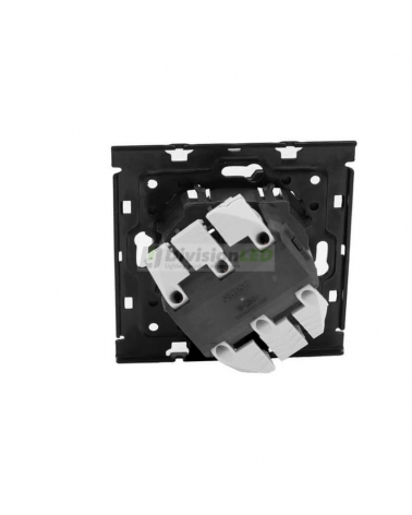 SIMON 10010105-039 Kit back con 1 elemento+1 base enchufe SIMON 100