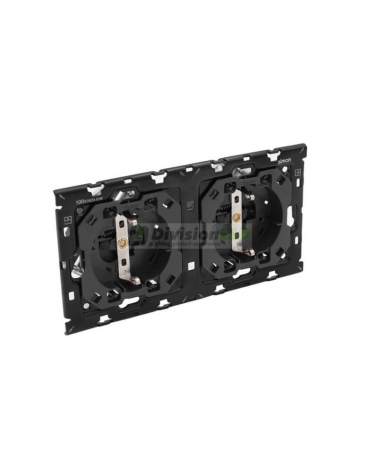 SIMON 10010202-039 Kit back con 2 elementos+2 bases enchufe SIMON 100