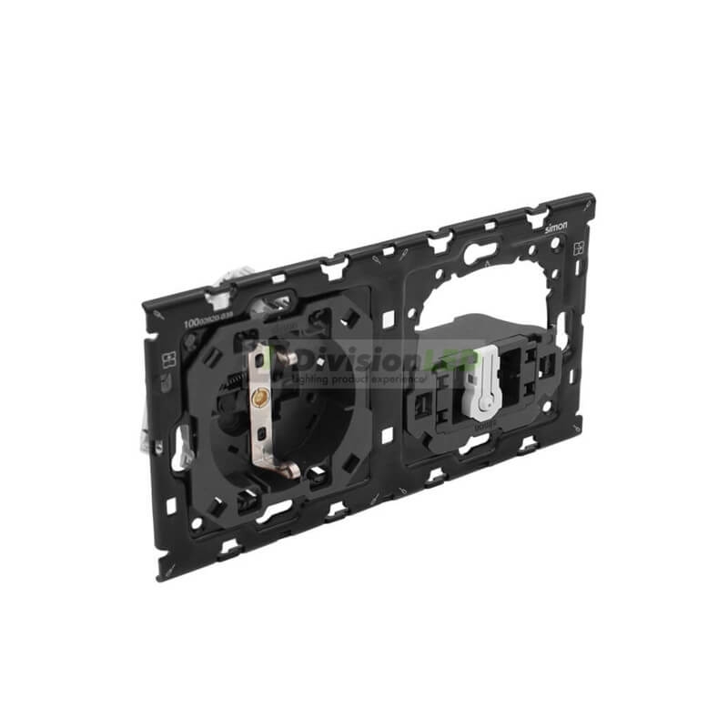 SIMON 10010203-039 Kit back con 2 elementos+base+conmutador SIMON 100