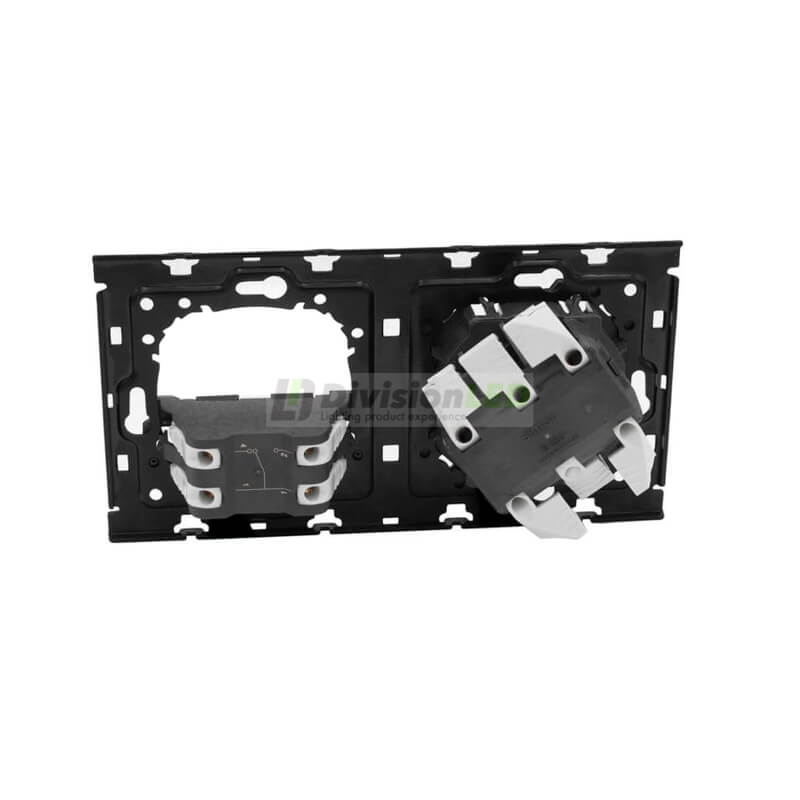 SIMON 10010203-039 Kit back con 2 elementos+base+conmutador SIMON 100