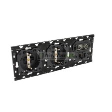 SIMON 10010303-039 Kit back con 3 elementos+2 bases+televisión+RJ45 SIMON 100