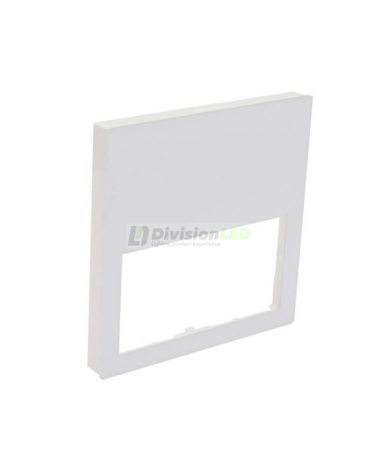 SIMON 10001610-130 Marco mínimo con 1 elemento blanco brillante SIMON 100