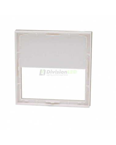 SIMON 10001610-130 Marco mínimo con 1 elemento blanco brillante SIMON 100