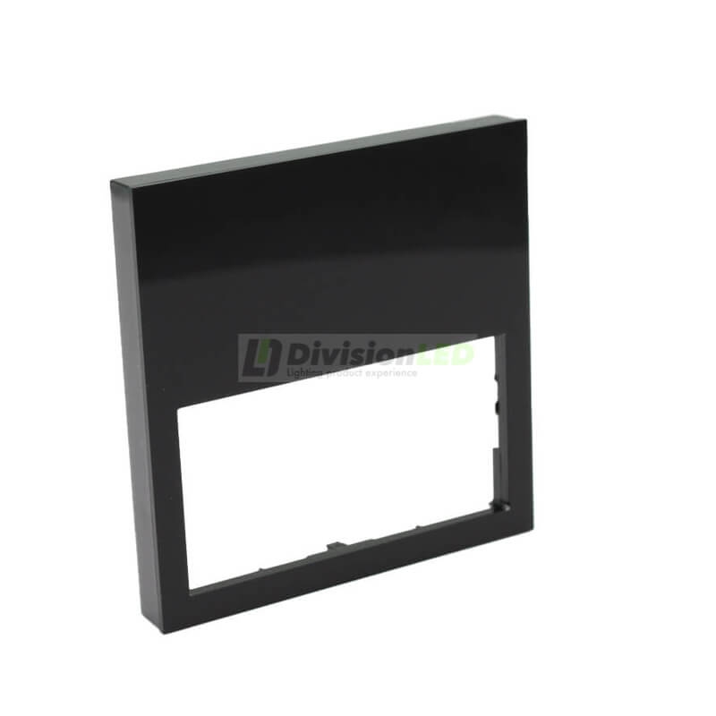 SIMON 10001610-138 Marco mínimo con 1 elemento negro brillante SIMON 100