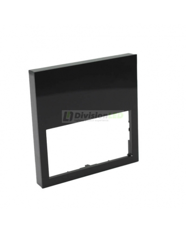 SIMON 10001610-138 Marco mínimo con 1 elemento negro brillante SIMON 100